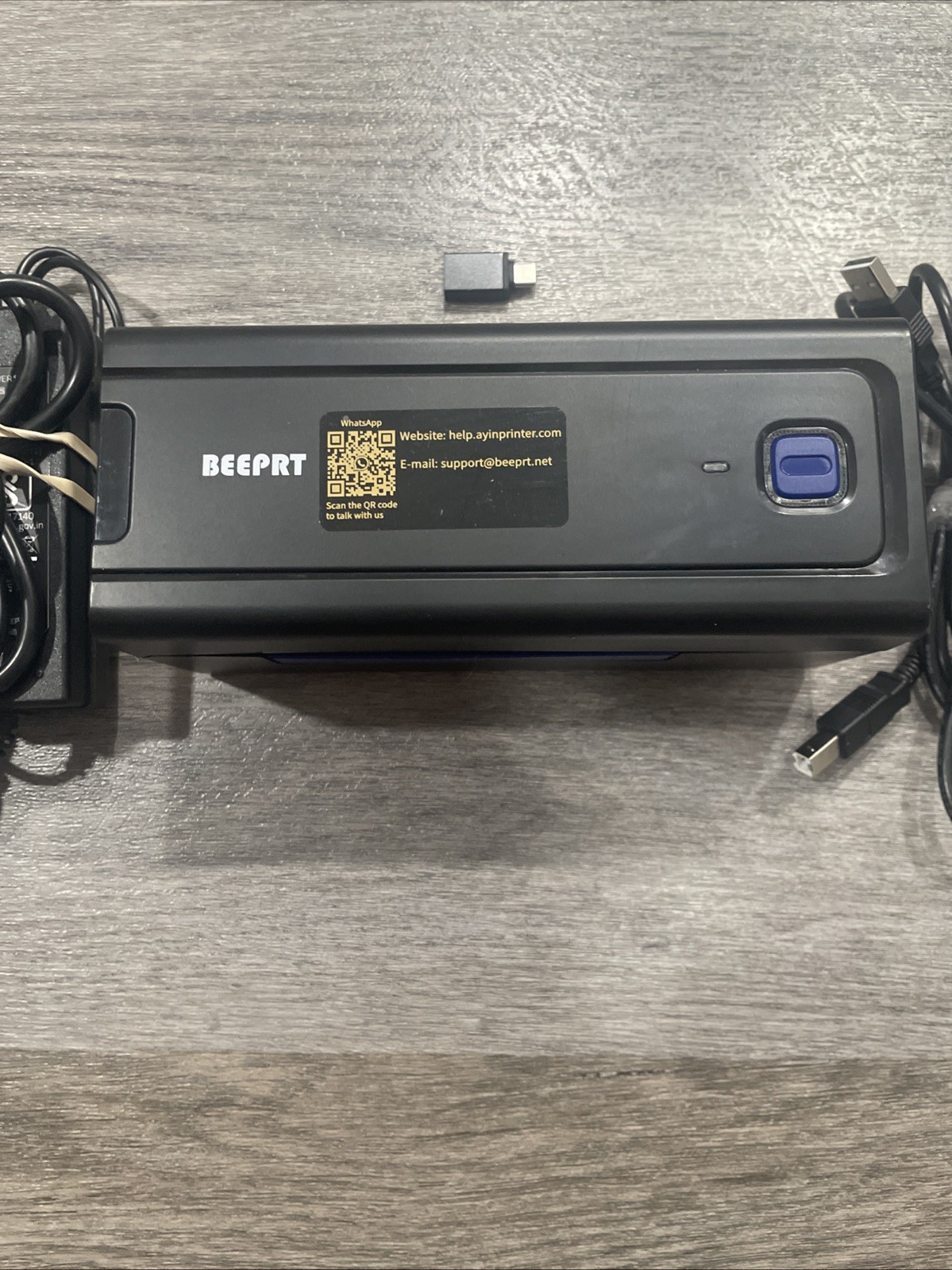 Beeprt Bluetooth Thermal Label Printer BY480BT Used – Tested