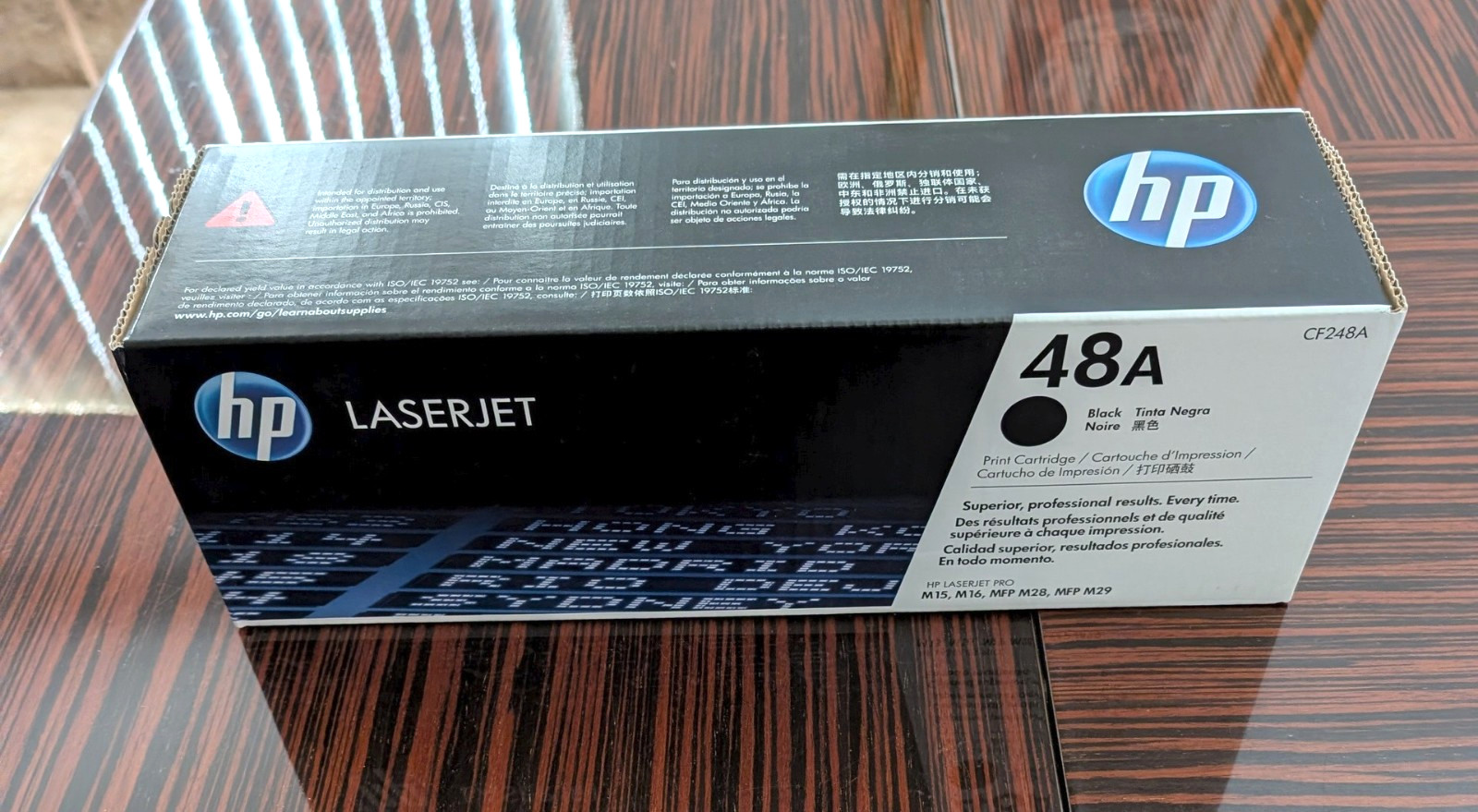 HP 48A CF248A Laserjet Toner Cartridge Black OEM Genuine Brand New Sealed