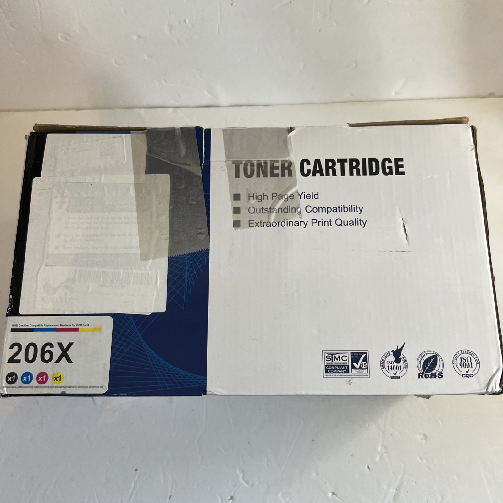 Compatible With HP 206A Toner W2110A 206X W2110X MFP M283fdw Pro M255dw M282 Lot