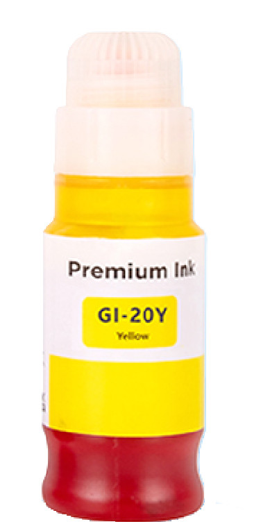 Compatible Canon GI-20Y Yellow Ink Bottle for PIXMA G5020 G6020 G7020