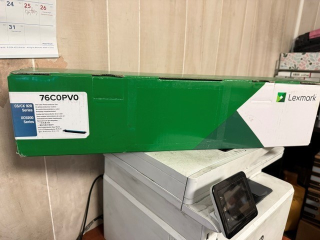 76C0PV0 New Genuine Lexmark Photoconductor Unit CS/CX 920 XC9000 series NEW