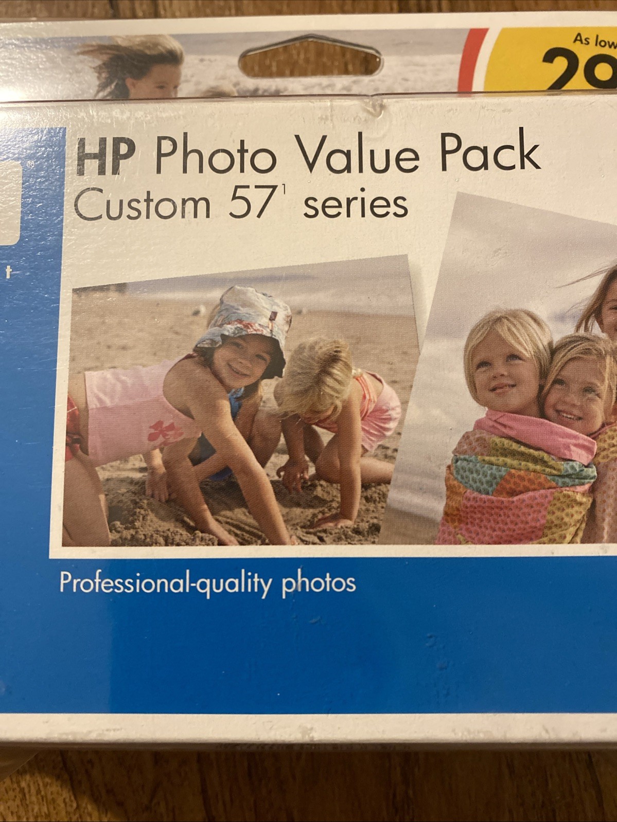 HP Photo Value Pack Custom 57 Series Photo Ink 100 Sheets w/ Paper Never Used