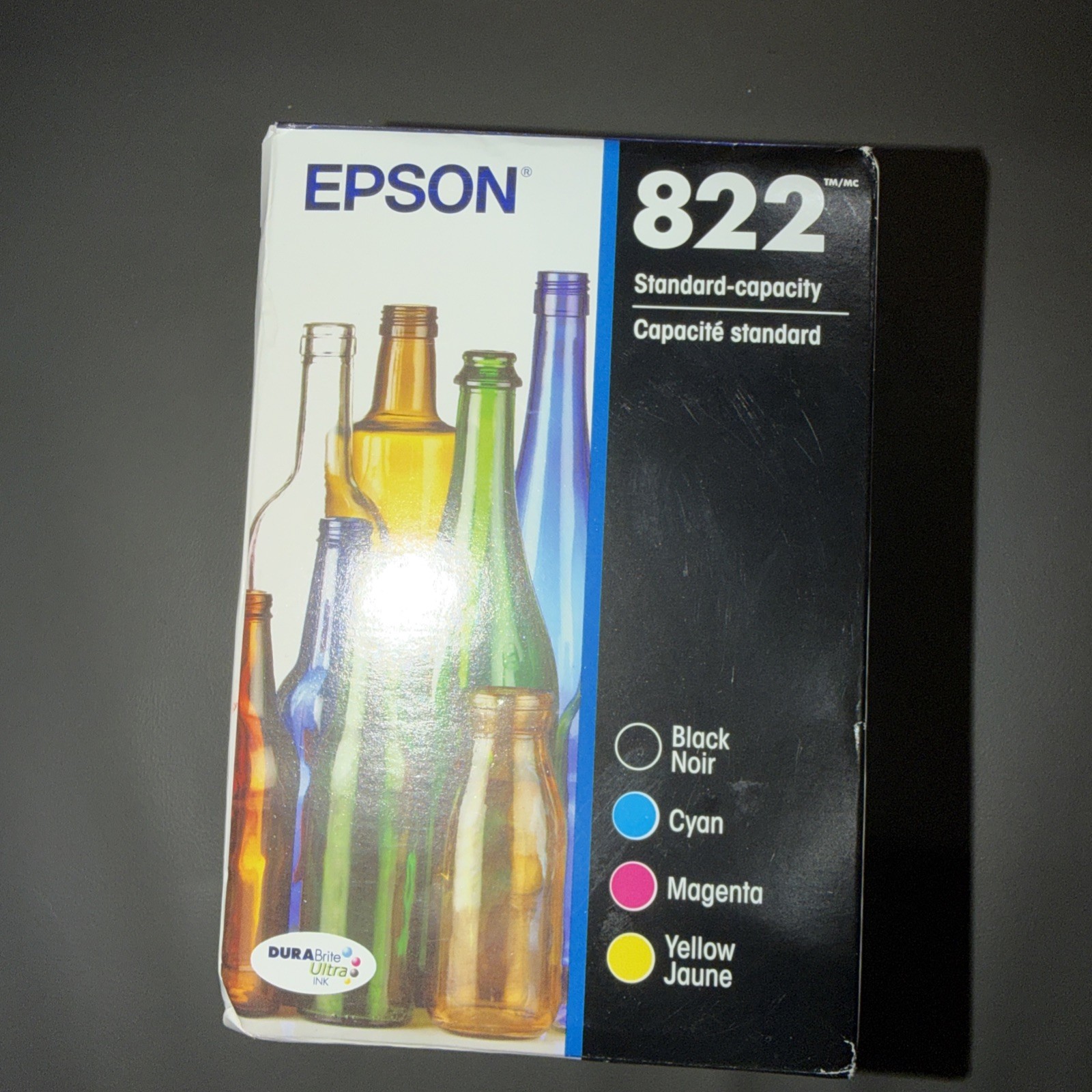 Epson 822 DURABrite Ultra Ink Cartridge Black & CMY Exp 2/29