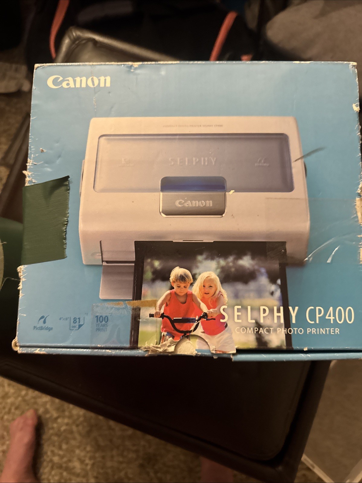 New Open Box Canon Selphy CP400 Compact Photo Printer