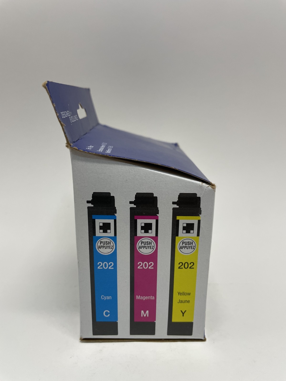 Epson 202 Color Ink Genuine Cartridge Magenta Yellow Cyan T202520 Exp. 2026