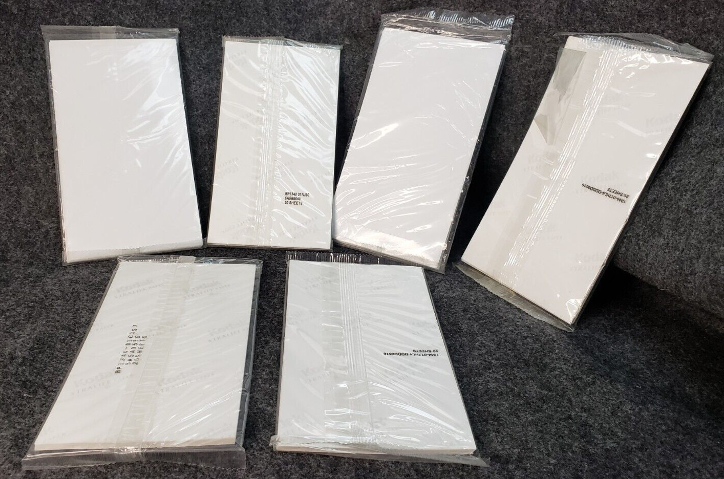 NEW Kodak EasyShare Printer Paper 6 20 Sheet Packs 4 x 6 inch prints (C12B1)