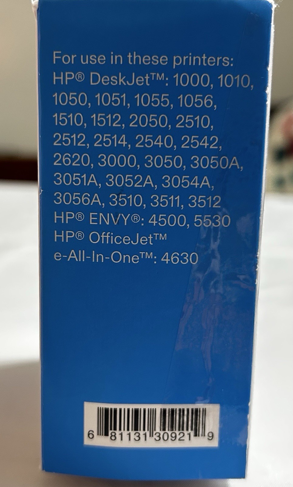 Onn. HP 61 Black Ink Cartridge Works with HP Printers Exp 06/27