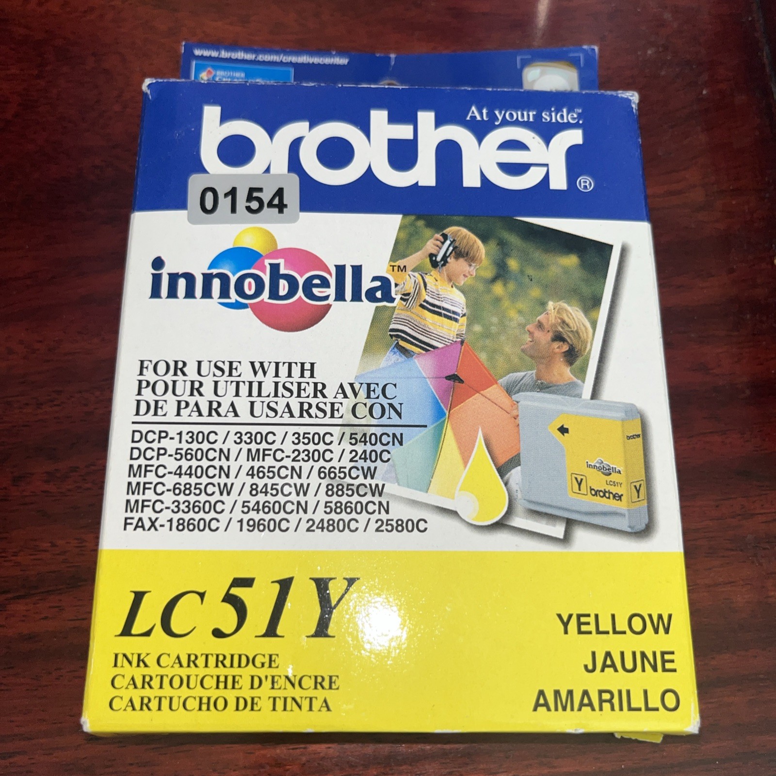 Brother LC51Y Yellow Innobella Ink Cartridge Computer Printer Ink Amarillo New