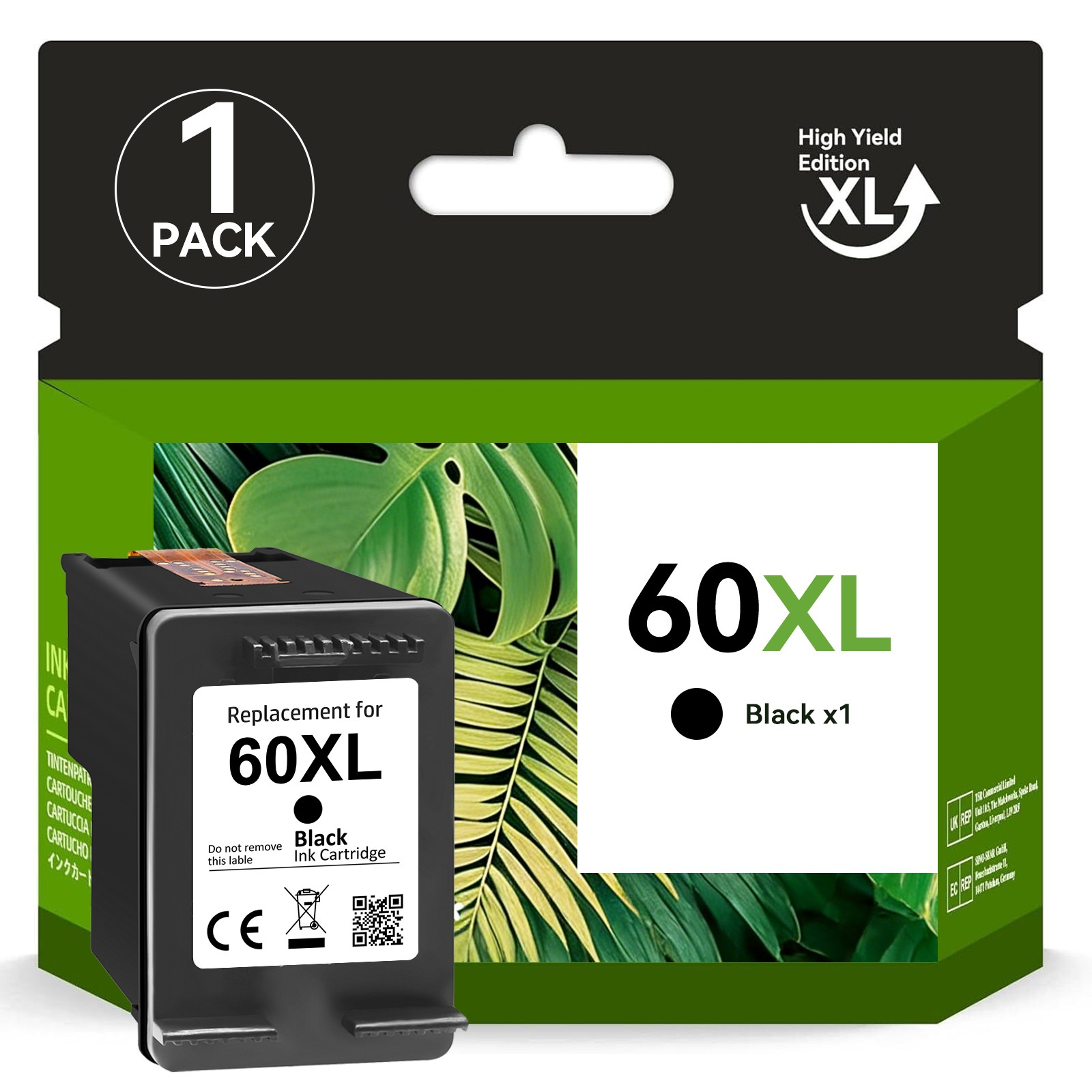 60 XL 60XL Ink Cartridge for HP Photosmart C4680 D110a C4795 DeskJet D2680 D2560