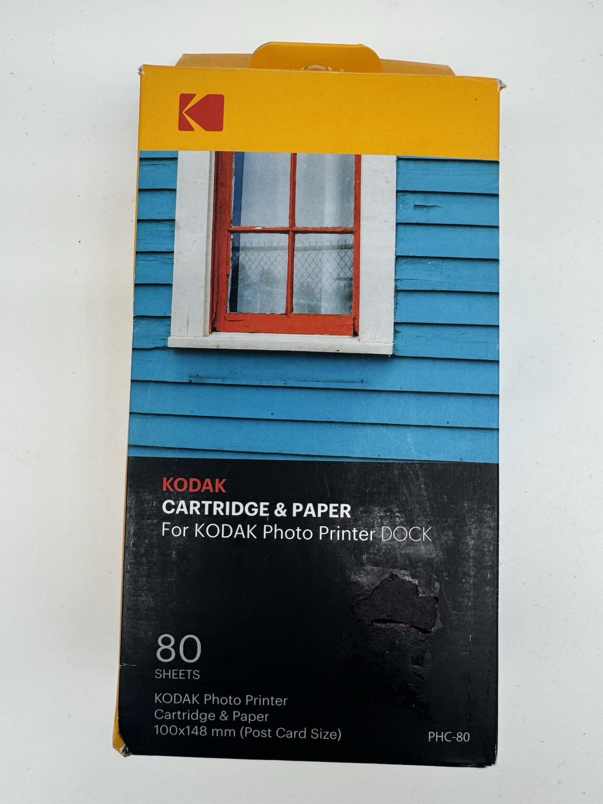 Kodak Cartridge And Paper for Kodak Photo Printer Dock PHC-80 80 Sheets