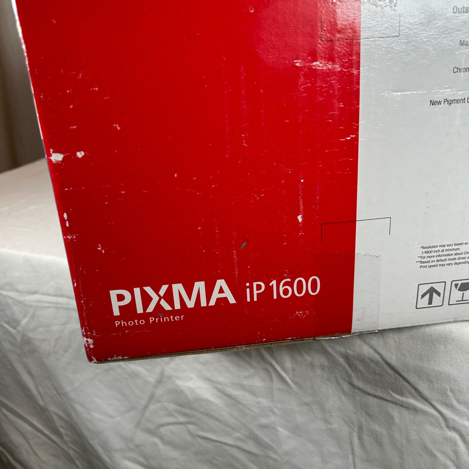 Canon PIXMA iP1600 Photo Inkjet Printer 4800×1200 dpi USB New Open Box