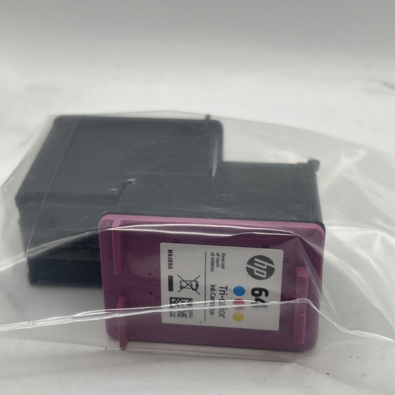 HP 64XL Combo Ink Cartridges 64XL Black & Color 2-Pack Genuine EXP 04/27