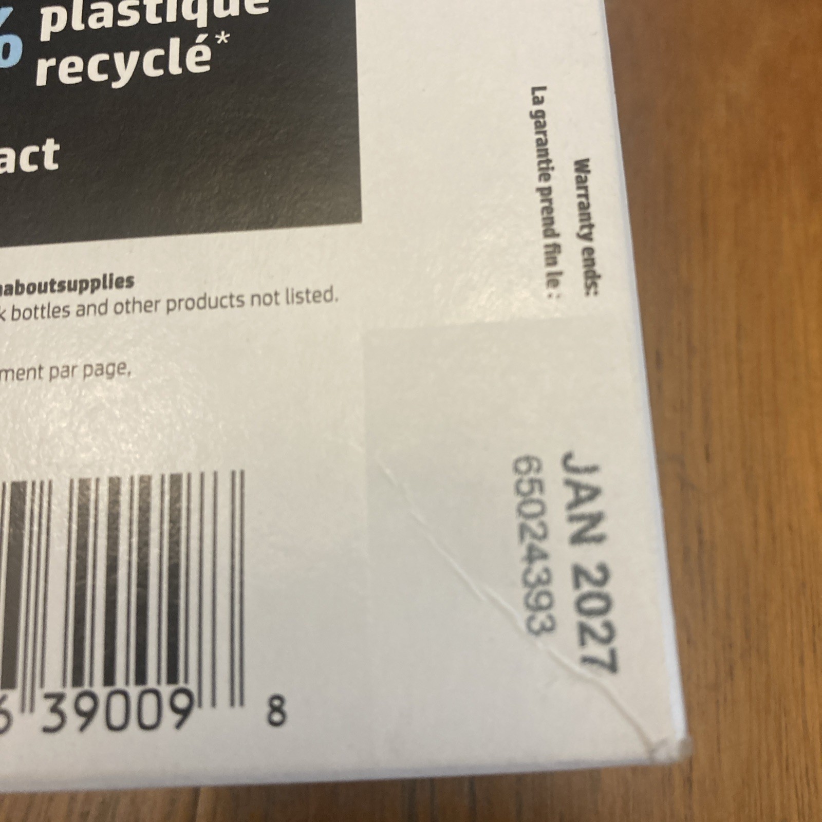 Genuine HP 68 Black & Tri-Color Ink Catridges 2 Pack EXPIRES 01/27 (6L6S2TN)