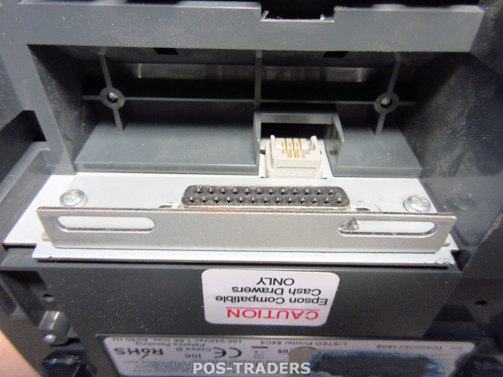 ITHACA 280 MOD 280-PL Thermal Ticket Receipt Printer PARALLEL BLACK N0 POWER