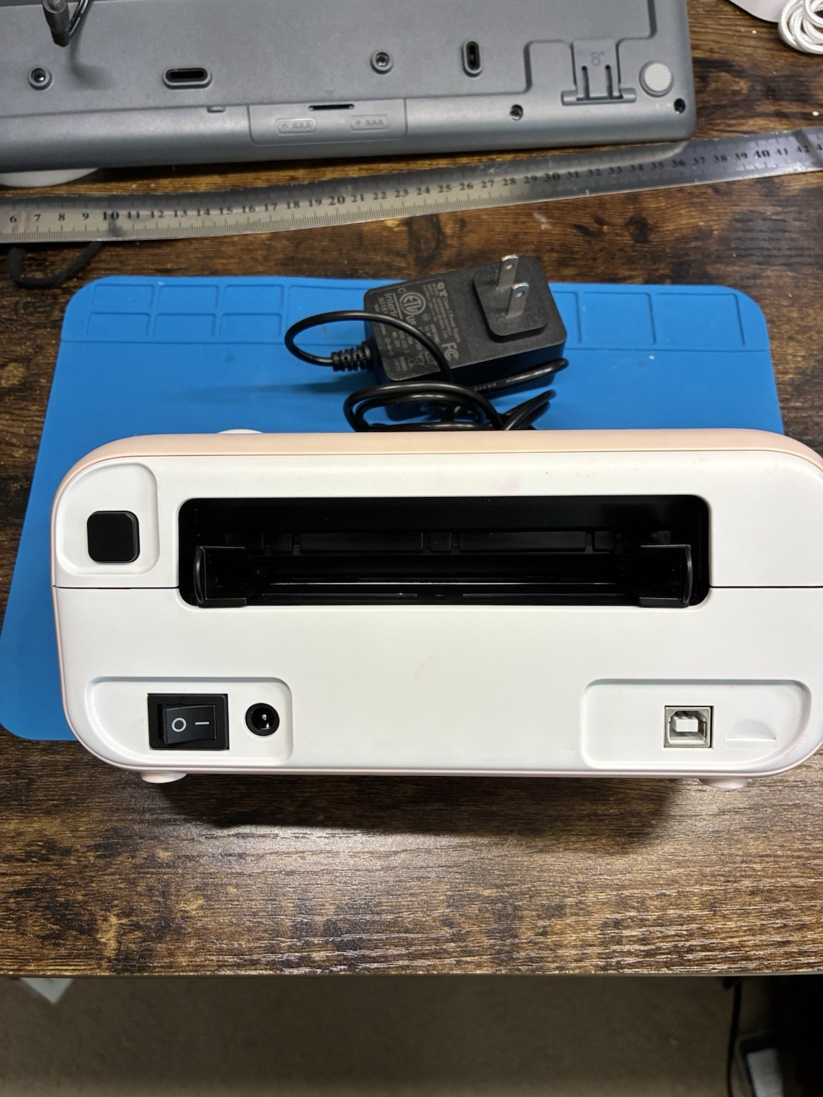 Phomemo PM-246S Label Printer – USB Connection / Used / Pink / See Description