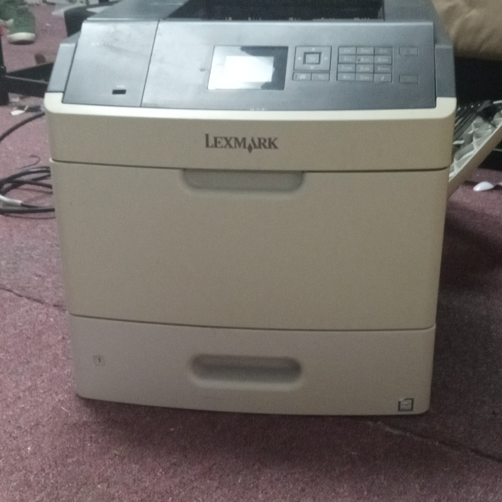 Lexmark C792E Color Laser Printer Duplex Networkable Ethernet USB 1200×1200 DPI