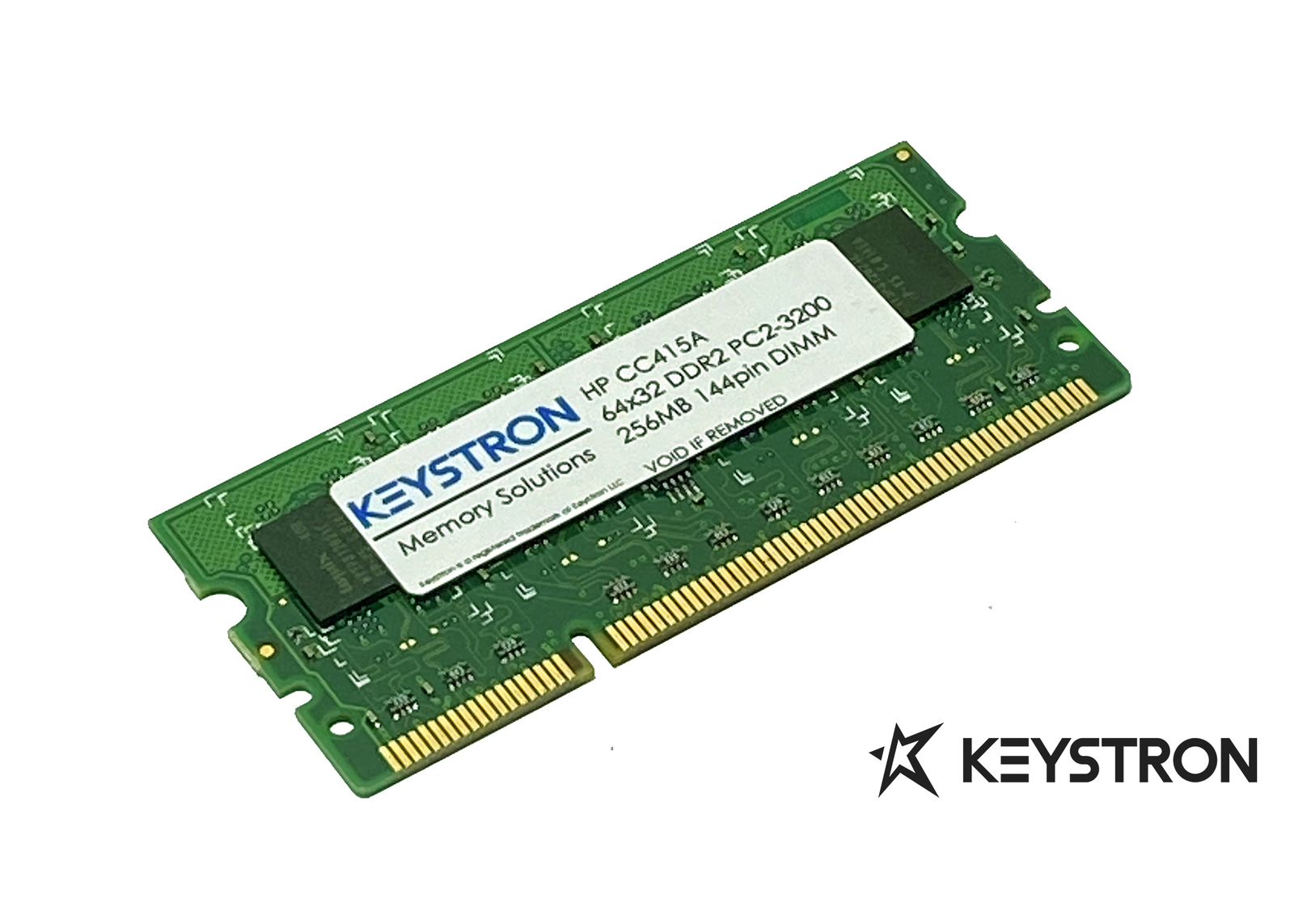 Keystron CC415A 256MB PC2-3200 (400Mhz) 144pin DDR2 SODIMM RAM P3015 P4014 P4015