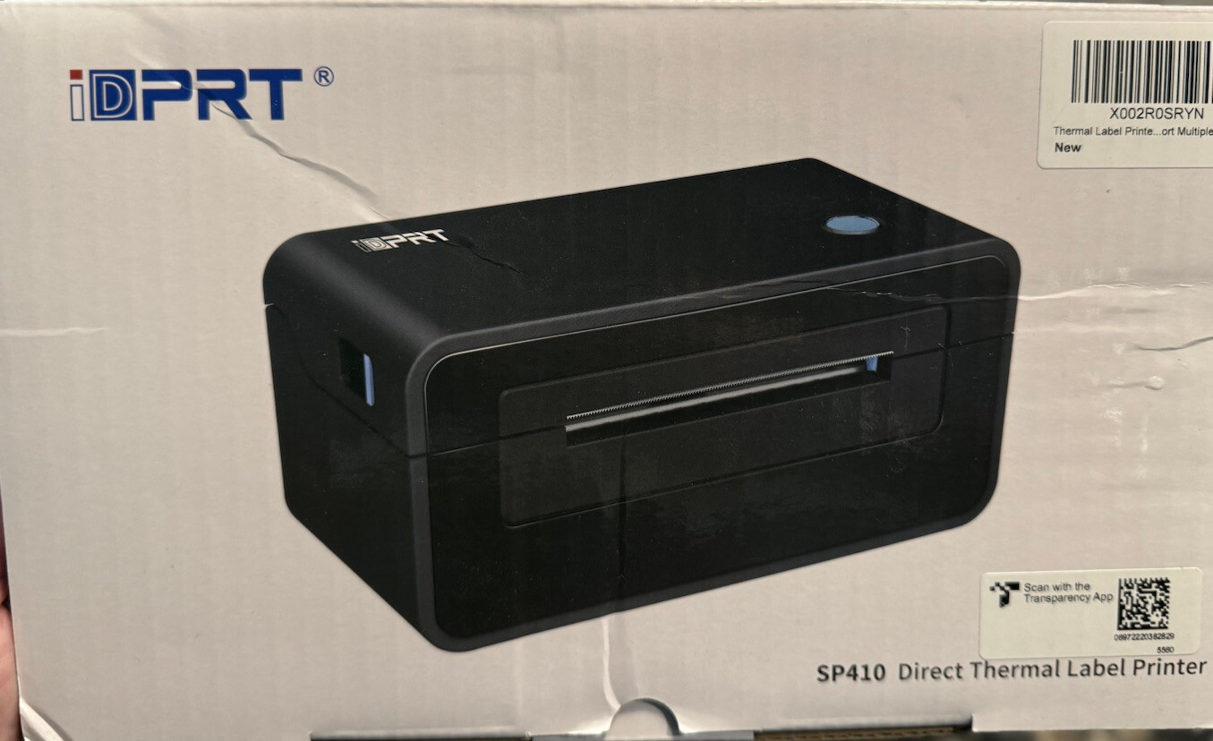 iDPRT Thermal label printer SP410 black