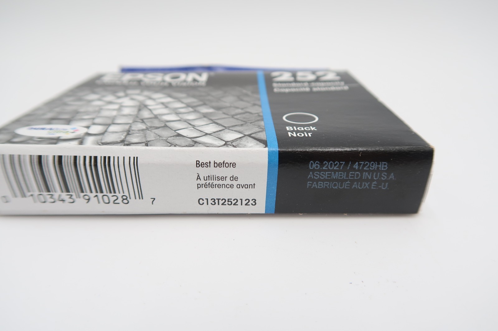 Epson Genuine 252 T252120-BCS Black/Tri-Color Ink Cartridge 2026/2027 Sealed