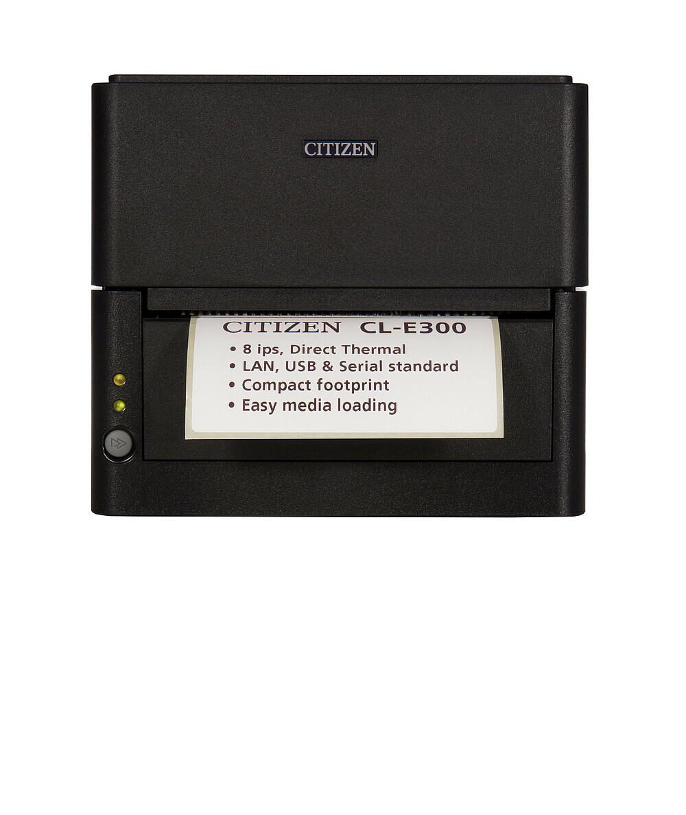 Citizen CT-E300 4”, 203 dpi, 8 ips Thermal Barcode Label Printer CL-E300XUBNNA