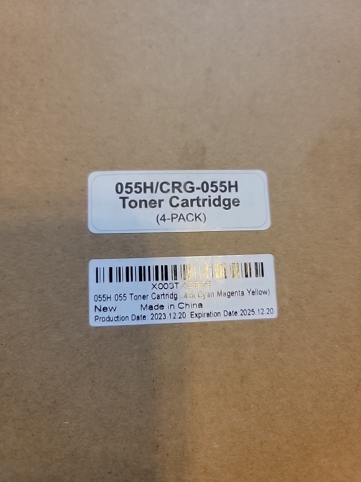 CRG 055H Toner Cartridge Set Compatible Canon MF741Cdw MF743Cdw MF745Cdw