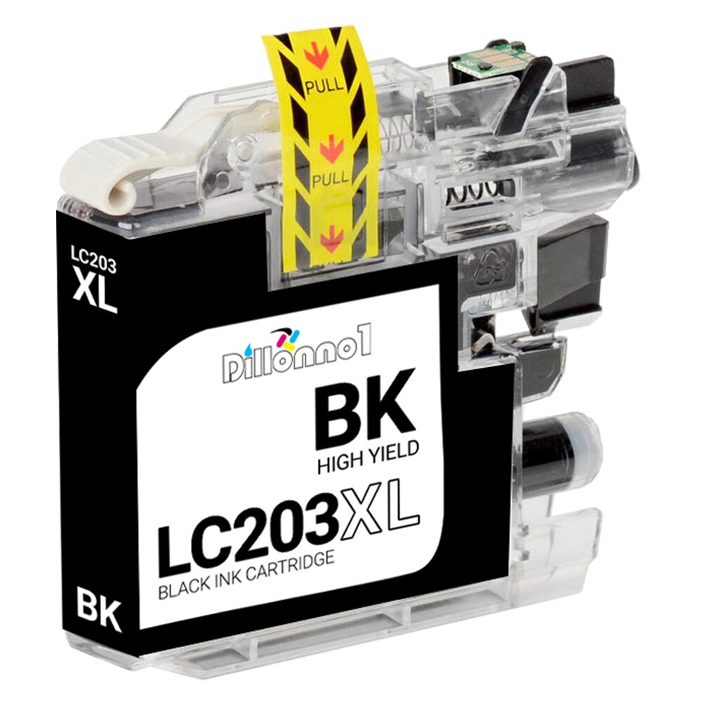 LC203 BK Black Compatible Ink Cartridge for Brother MFC-J4620DW MFC-J5520DW