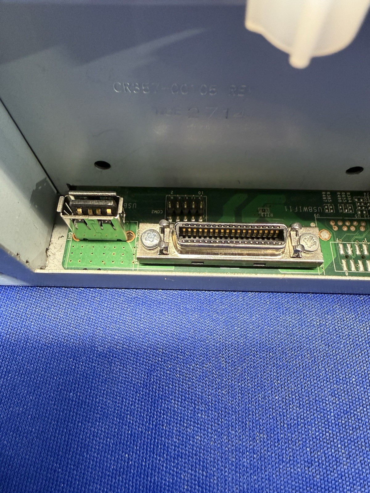 HP DesignJet T2500 E-Box CR357-80057 Main PCB, Formatter, PSU, Etc. – Powers On