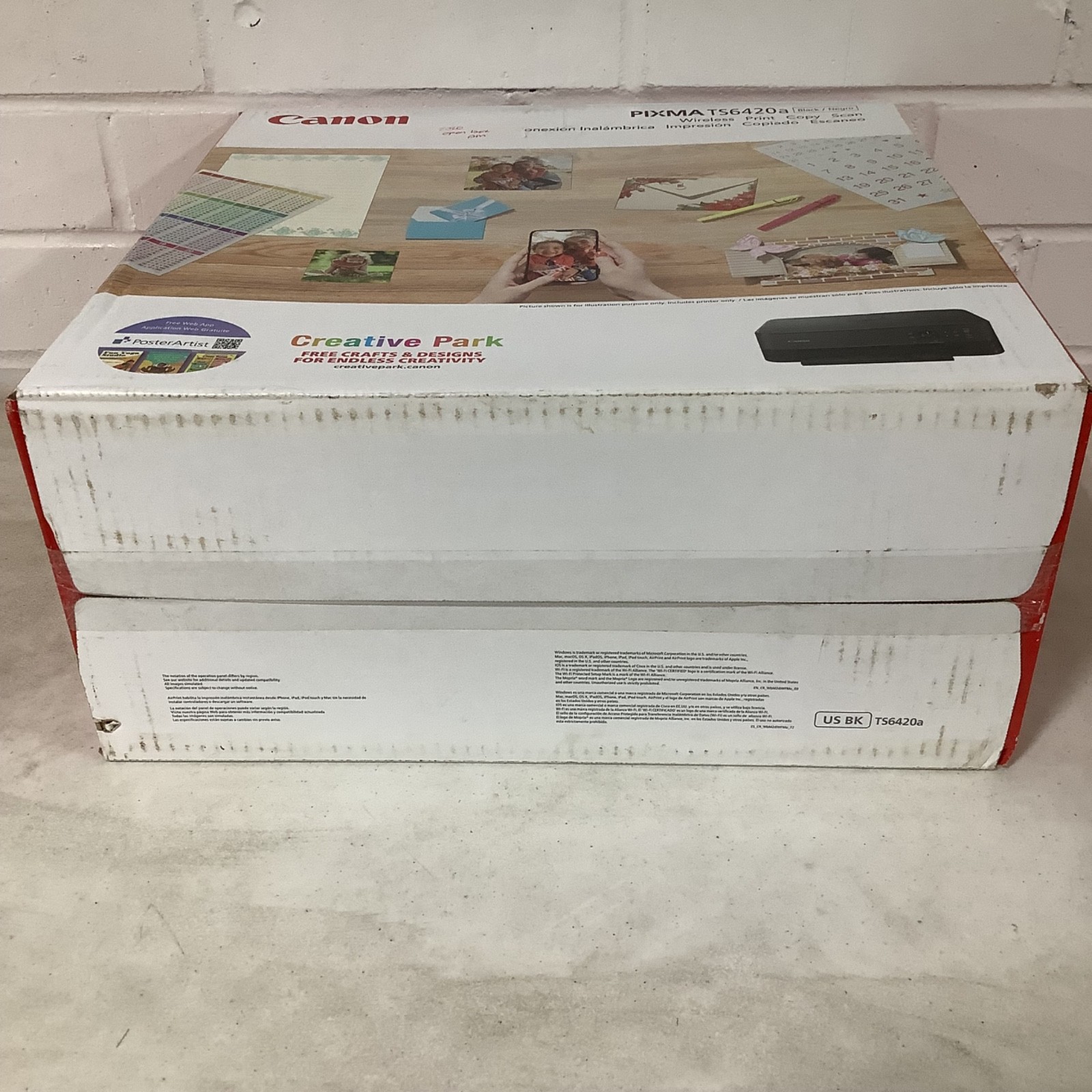 Canon PIXMA TS6420a Wireless All-In-One Inkjet Printer, Black