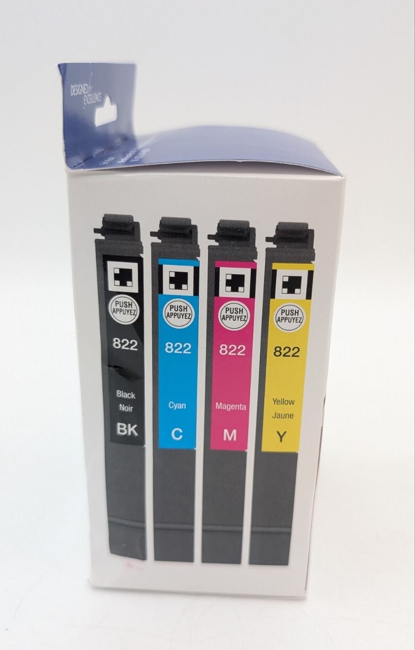 Epson 822 DURABrite Ultra Ink Cartridge Black & Color Combo Pack