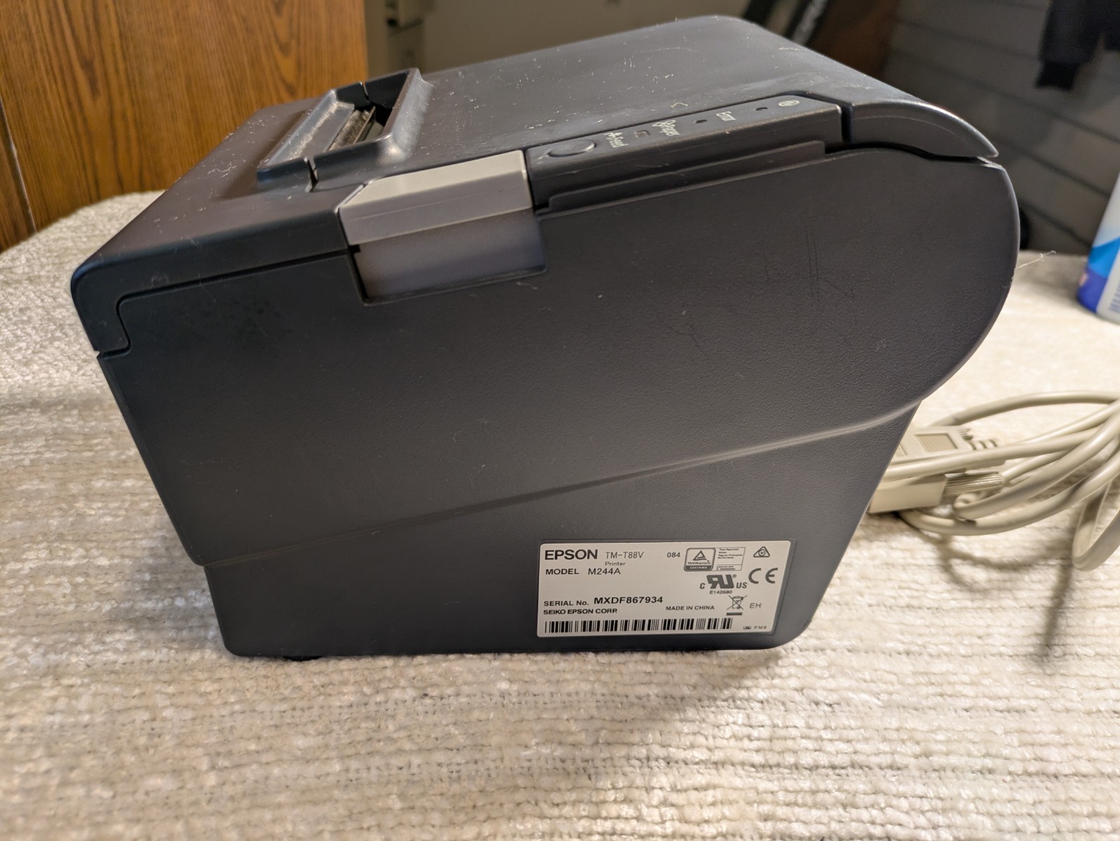 Epson TM-T88V POS Receipt Printer M244A No AC Adapter