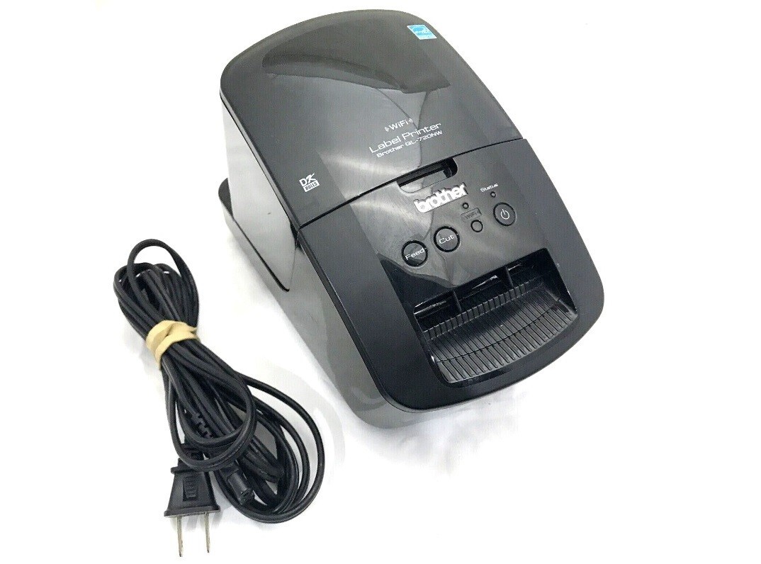 Brother QL-720NW High-speed Thermal Label Printer Ethernet Wi-Fi /w Power Cord