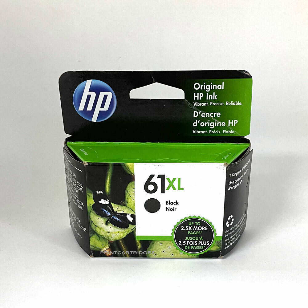 Genuine HP 61XL Black Ink Cartridge