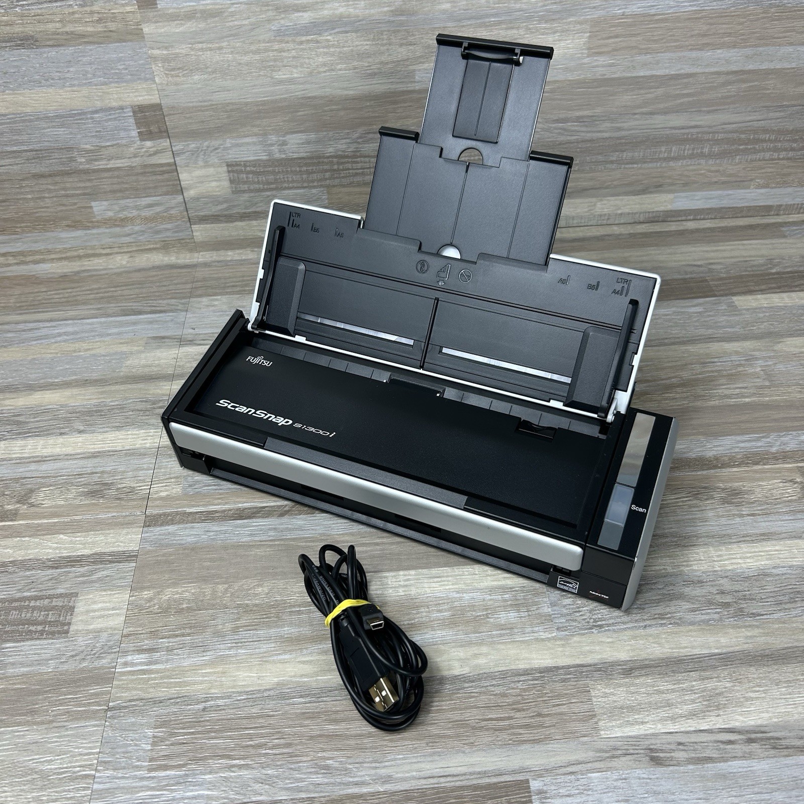 Fujitsu ScanSnap S1300i Duplex Color Image Document Scanner – No Power Cord
