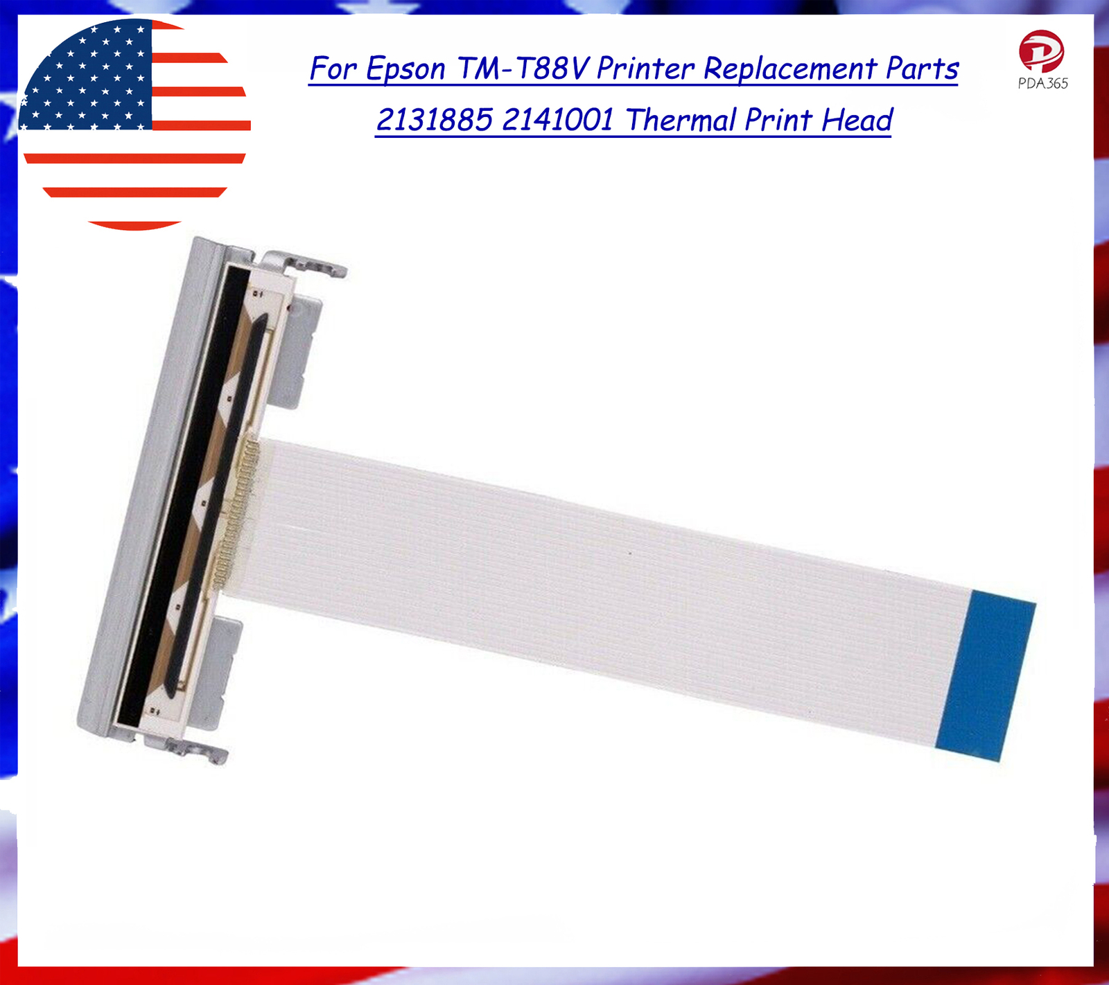 26PIN For Epson TM-T88V Printer Replace Parts 2131885 2141001 Thermal Print Head