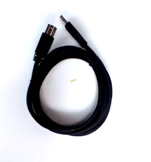 Lot of 2 USB 3.0 Type A to B Male Cables 5KL2E22501 Black 3.5Ft 3.Ft