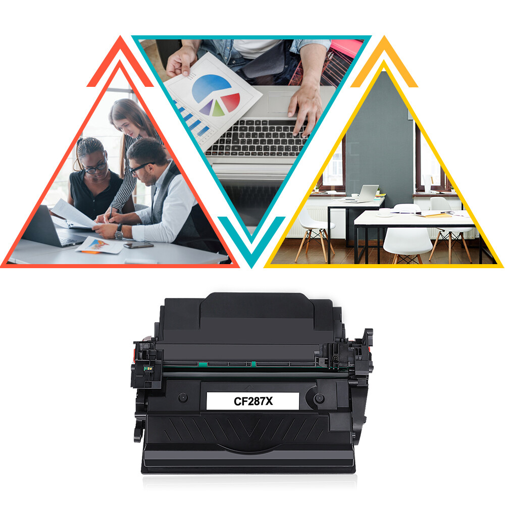 CF287XC Same as CF287X 87X Hi-Yield Black Toner Cartridge For HP M506 MFP M527