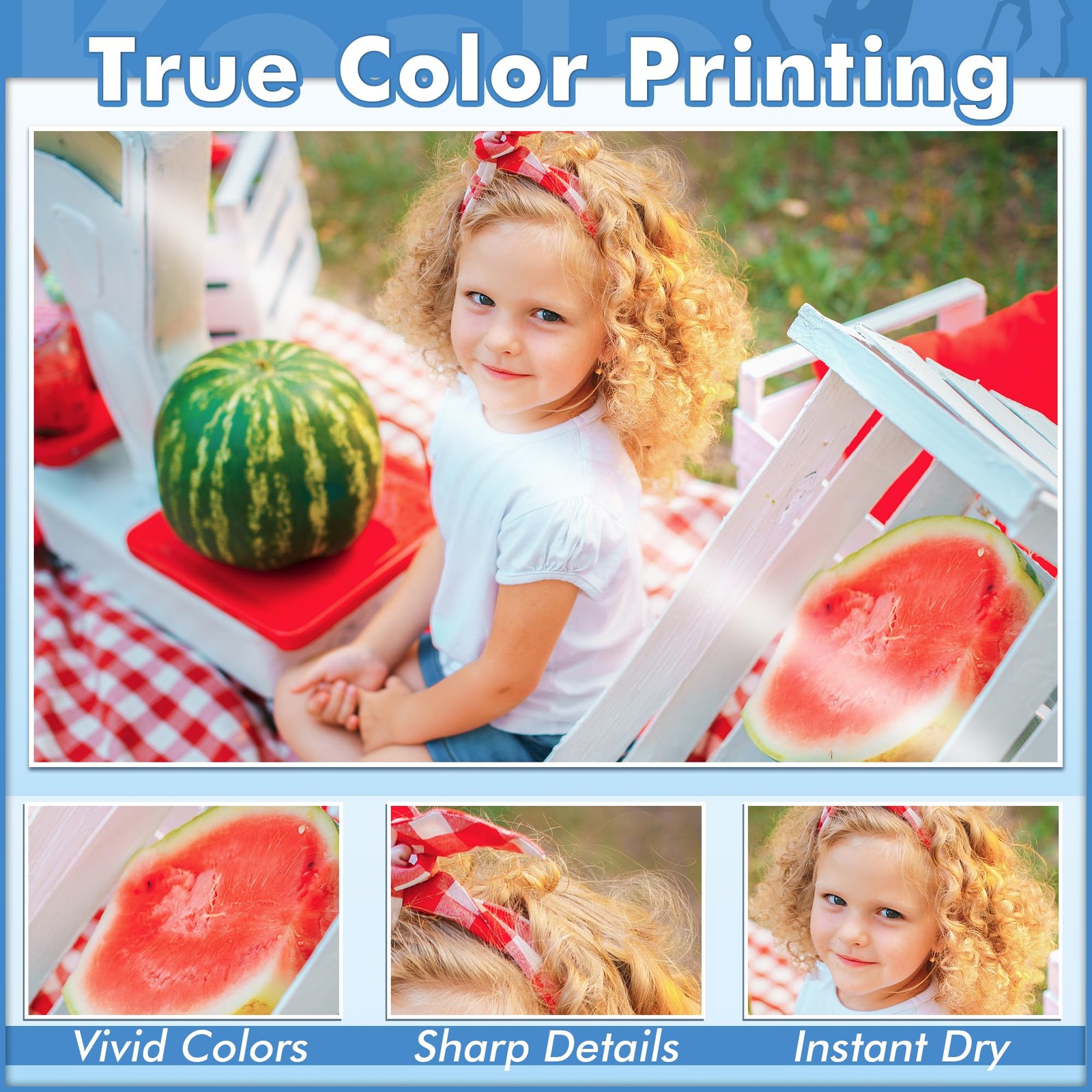 Koala Ultra Premium Photo Paper 8×10 Inch Satin Semi Gloss 50 Sheets 72lb
