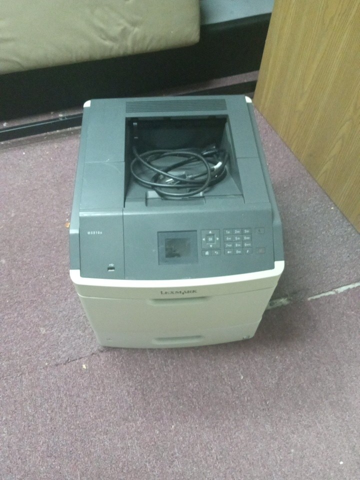 Lexmark C792E Color Laser Printer Duplex Networkable Ethernet USB 1200×1200 DPI