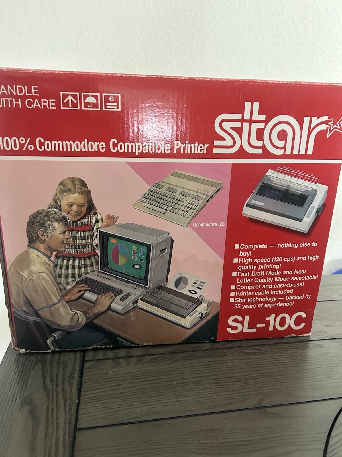 Vintage Star Dot Matrix Printer Sl-10c