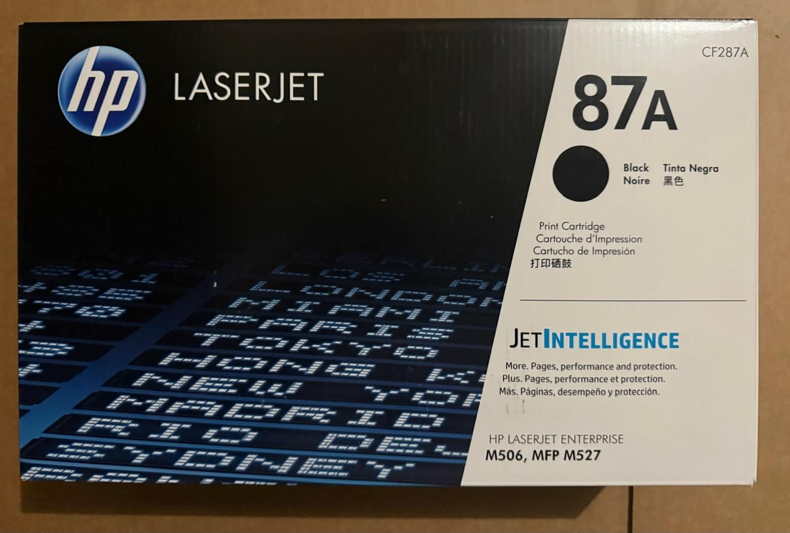 HP 87A (CF287A) Black Toner Cartridge Brand new Sealed