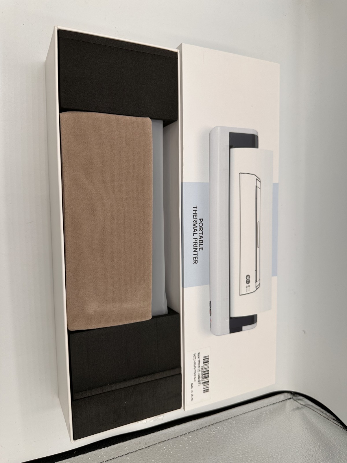 Portable A4 Thermal Printer Wireless Bluetooth USB Inkless Travel Mobile White