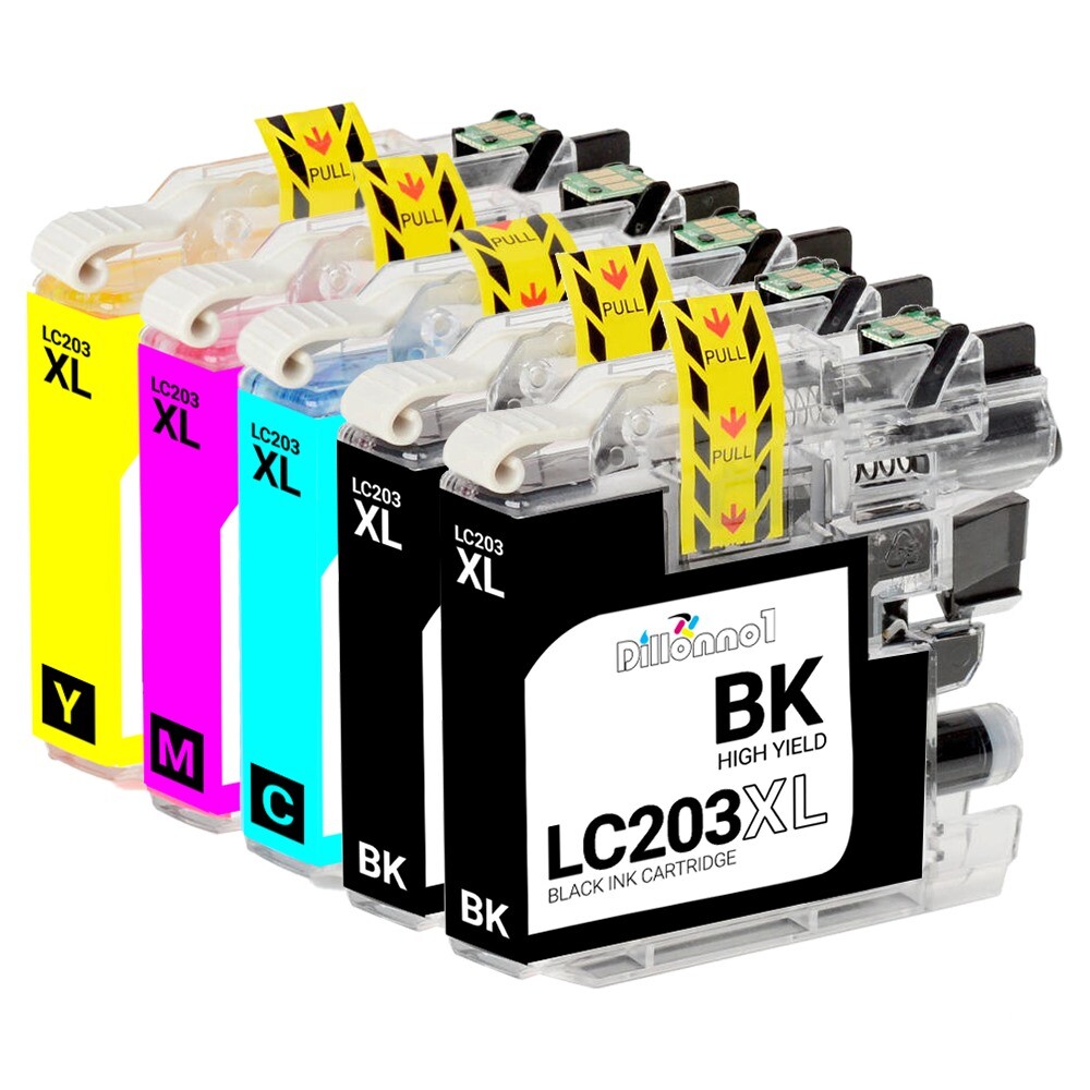 LC203BK LC203C LC203M LC203Y Ink for Brother MFC-J680DW MFC-J880DW