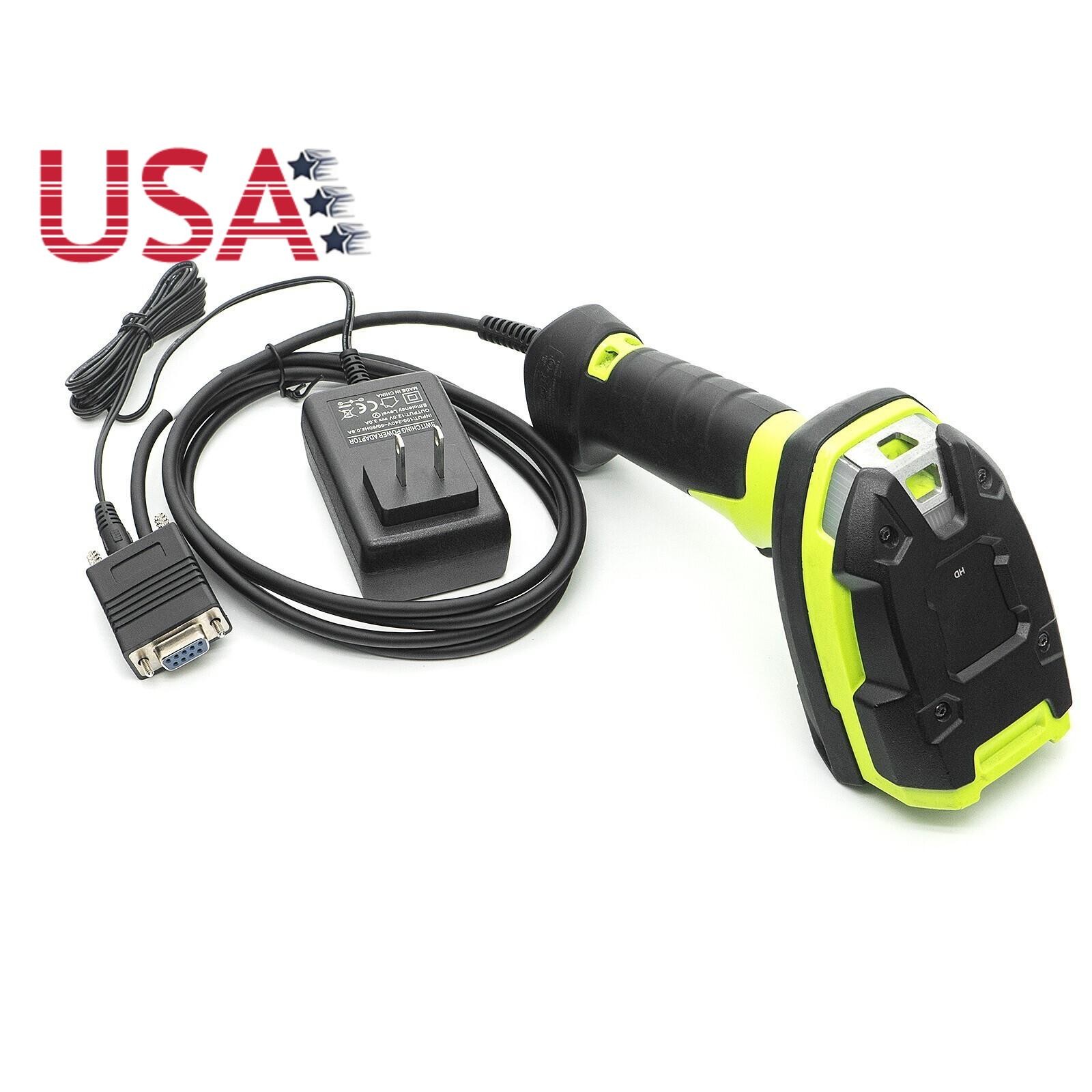 RS232 DC12V Serial Cable 6.5FT For Zebra DS3678 LI3678 Barcode Scanner USA STOCK