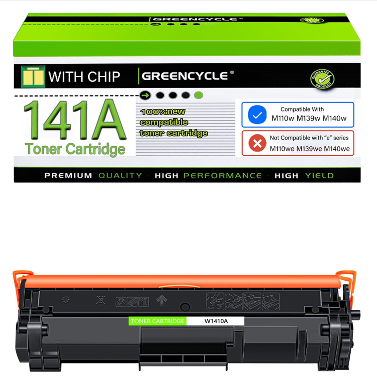 141A Toner Cartridge with Chip Compatible HP for Laserjet M110w MFP M139w M140w