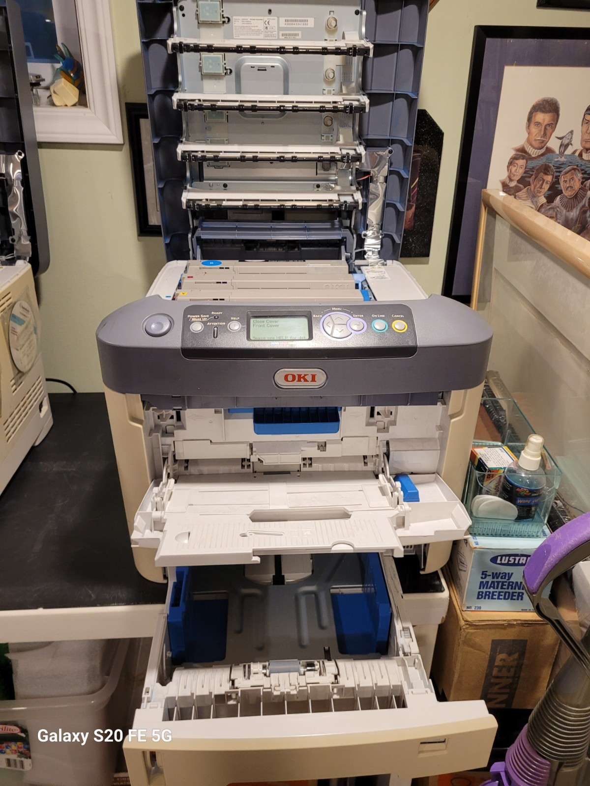 Oki C711 Digital LED Color Printer,Toners Black,Yellow,Cyan,Magenta,2nd Printer