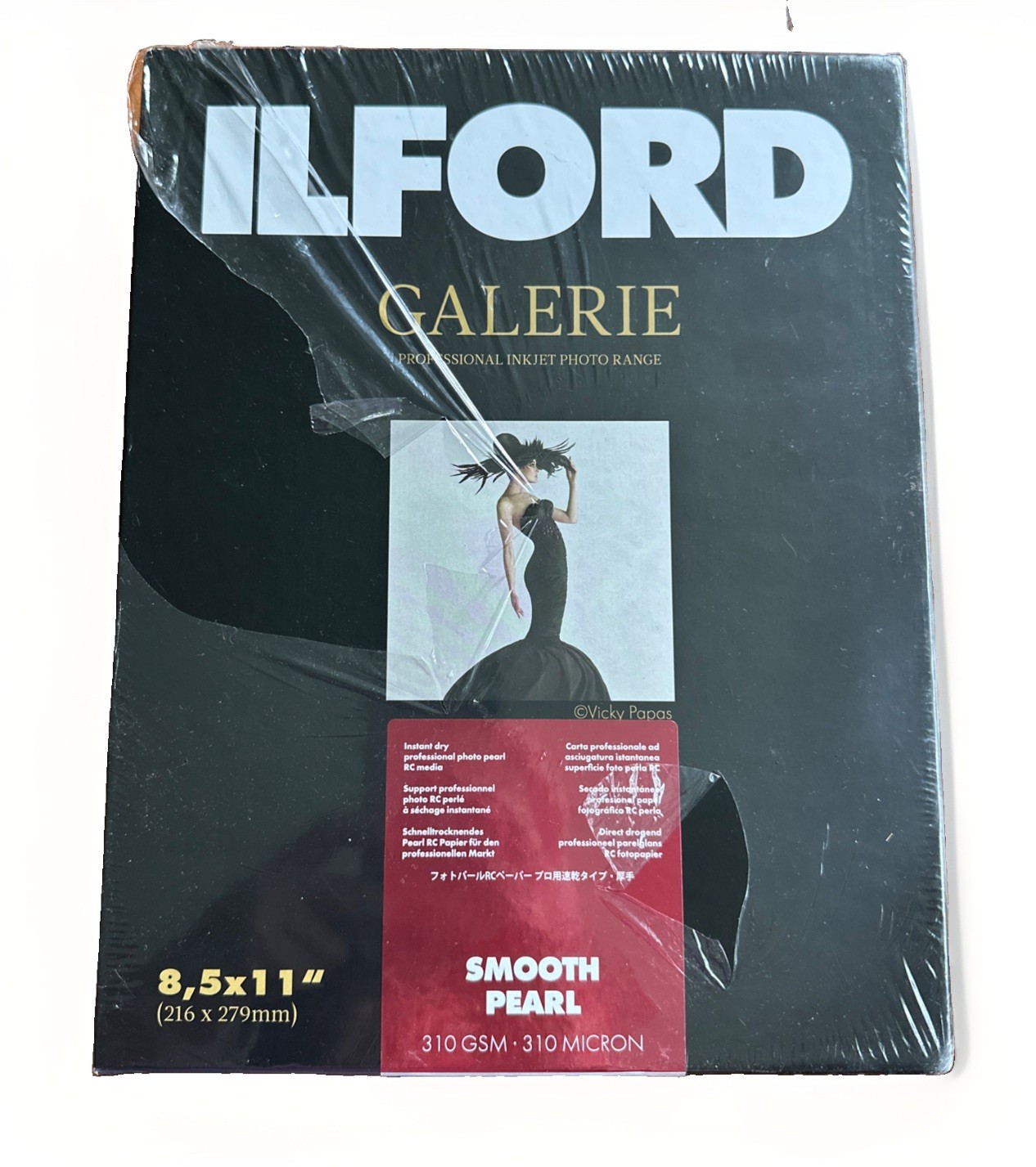 Ilford Galerie Prestige Smooth Pearl 8.5×11 Photo Paper 310gsm 100 Sheets New