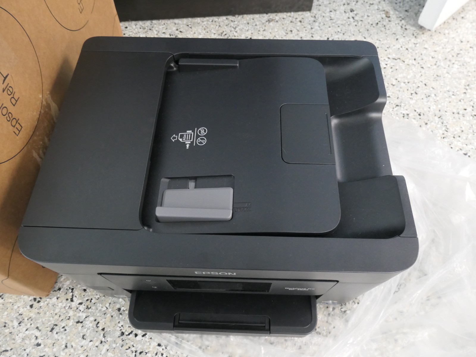 Epson WorkForce Pro WF-3820 Wireless All-in-One Printer – Black: USB, Wi-Fi, Air