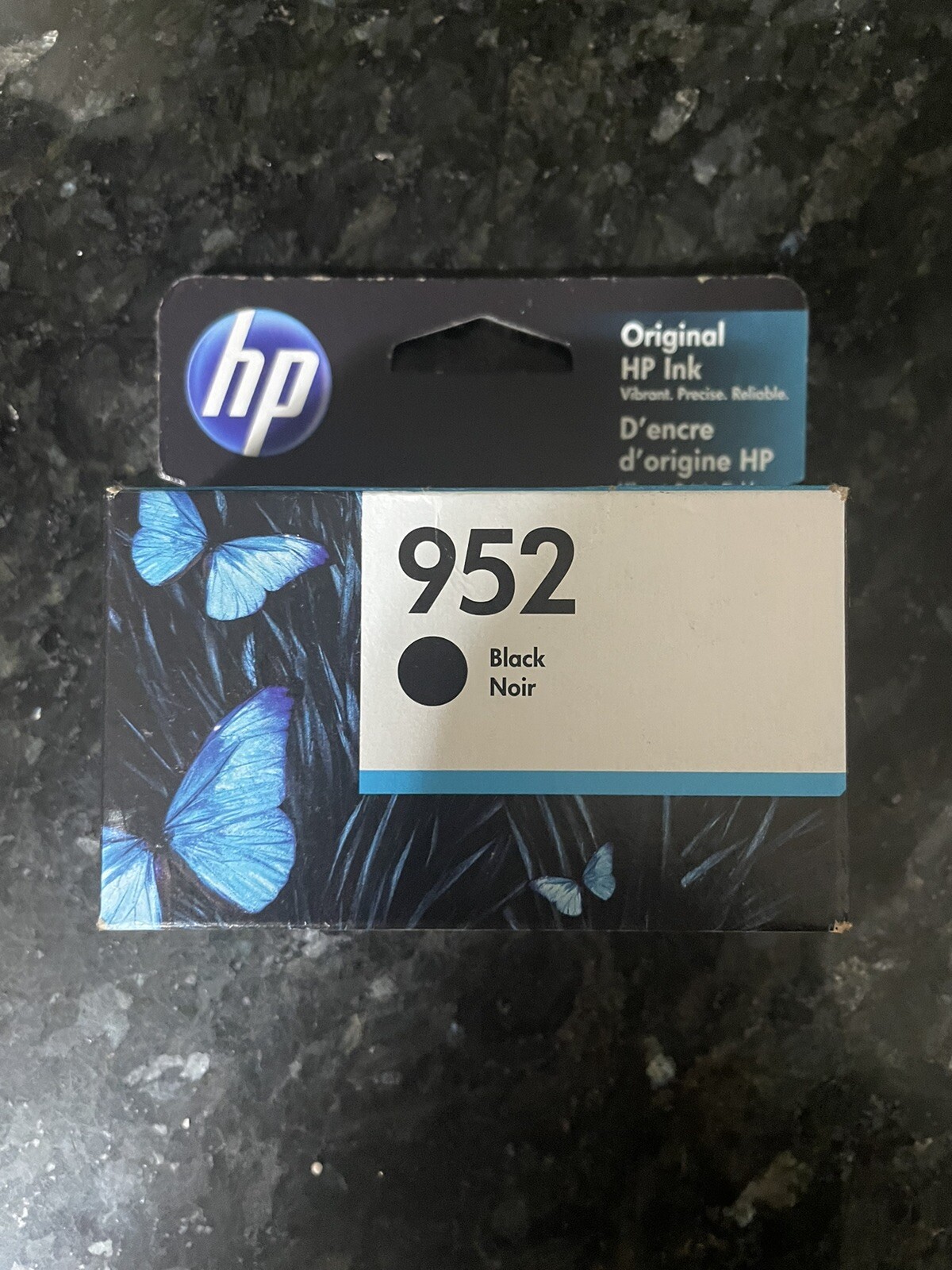 HP 952 Black Ink Cartridge Genuine Original OEM New Sealed EXP 04/2023
