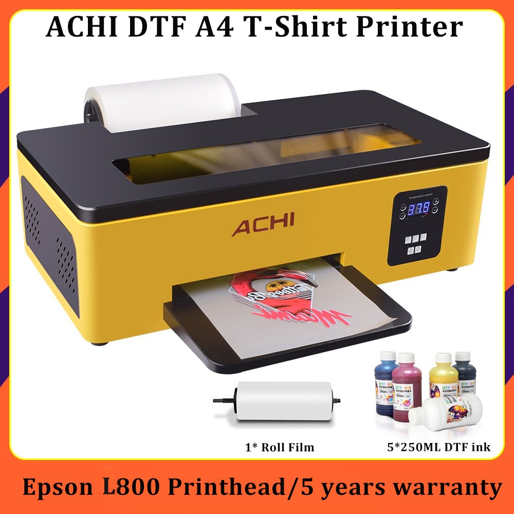DTF A4 Printer EPSON L800 Printer Direct to Film Tshirt Flatbed Heat Transfer