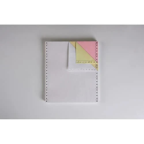 Sparco 01385 Computer Paper, 3 Part, 9-1/2-Inch x11-Inch, 1200/CT, WE/CA/PK